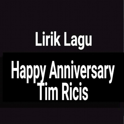 Tim ricis happy anniversary
