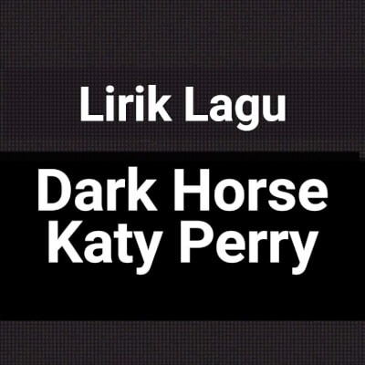 Dark horse katy perry